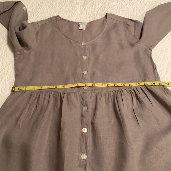 SIGRID OLSEN Linen Button Down Top - Picture 10 of 11